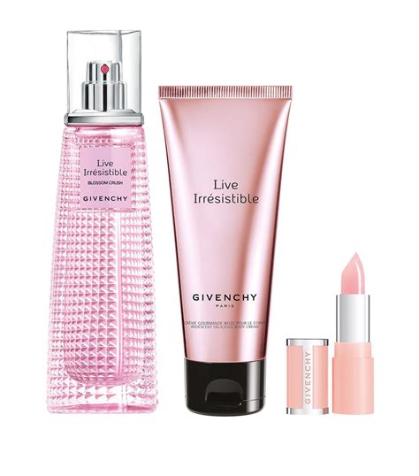 givenchy live irresistible body lotion|Givenchy live irresistible gift set.